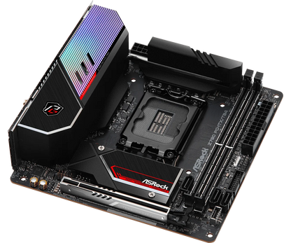 Scheda madre Asrock Z790 PG-ITX/TB4, scheda madre Mini-ITX Z790, supporto PCI-E5.0, M.2, DDR5, compatibile con CPU i7-14790F, i5-14490, i3-14100, i5-13600.