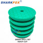 Sharkfox Disco Lucidante per Auto 5/6 Pollici, Tamponi Lucidanti Autoadesivi, Tampone Lucidante in Schiuma Tedesca per Lucidatura e Ceratura per DA/RO