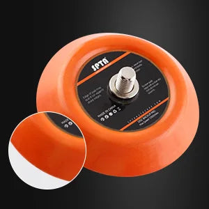 (Vendita singola) SPTA 1/2/3 pollici M6 5/16 "-24 filettatura bordo morbido supporto placcato Pad Hook Loop per trapano orbitale RO Power Tools