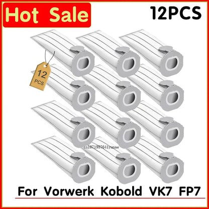 Kit sacchetto per la polvere compatibile per Vorwerk Kobold VK7 FP7 Accessori per sacchetti per aspirapolvere Filtri Pezzi di ricambio