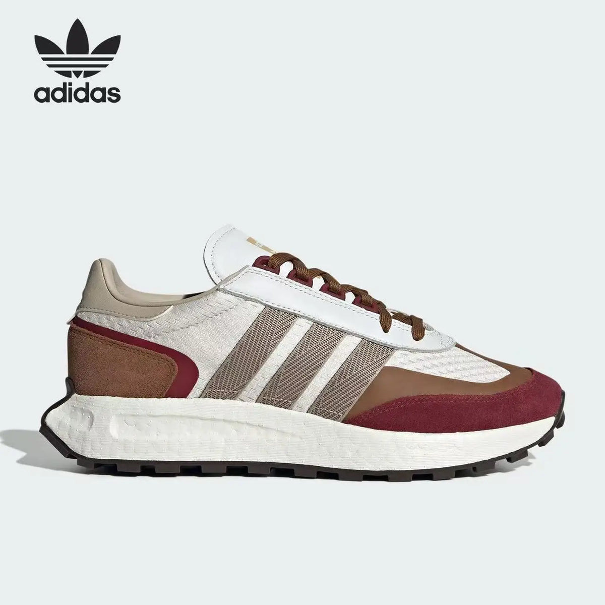 Scarpe da corsa casual Adidas, realizzate in tessuto traspirante, con suola spessa, modello «dad shoes» che slancia la figura, scarpe sportive unisex, modello JI2529.