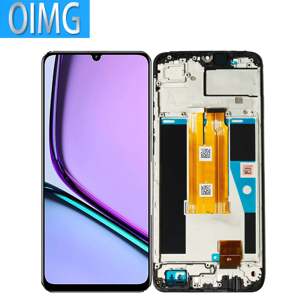6.6 "Schermo Per OPPO Realme NOTE 60 Display LCD Originale Con Telaio Touch RMX3933 Pannello Digitizer Parti di Ricambio