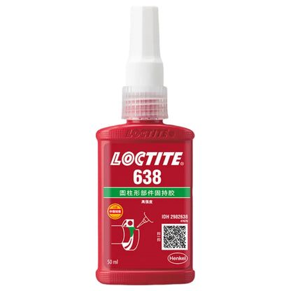 100% originale Loctite 638 660 680 648 603 609 620 660 641 Sigillante anaerobico 50ml Composto di fissaggio ad alta resistenza Frenafiletti