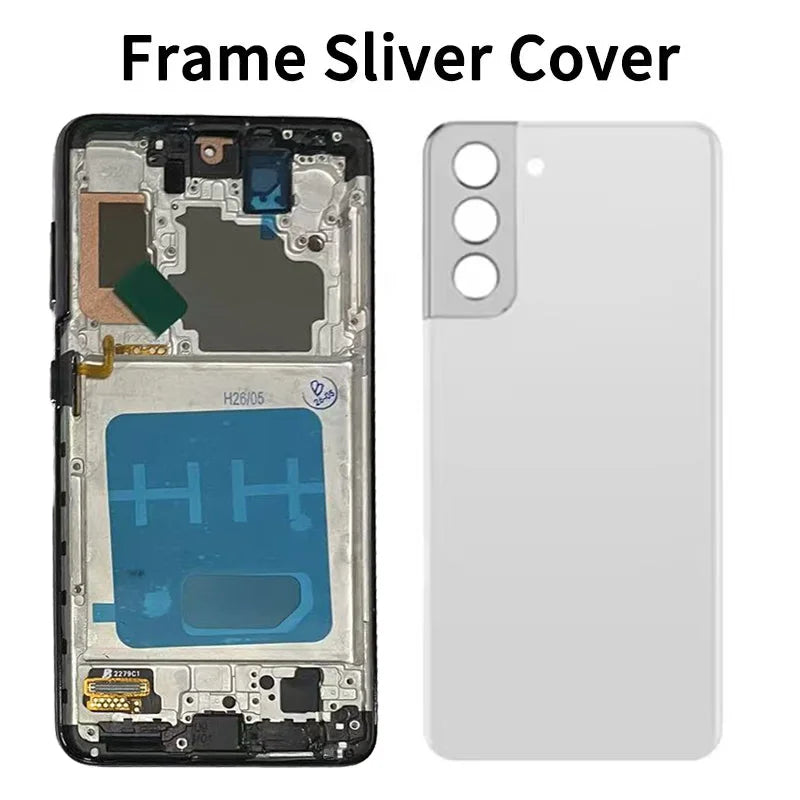 Sostituzione dello schermo TFT S21 per Samsung S21 5G G991B G991N G991U Display LCD Touch Screen Digitizer con cornice