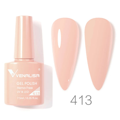 VENALISA Smalto gel per unghie da 7,5 ml Sparkle Glitter Diamante Brillante Colori estivi Semi permanente Soak off Vernice gel per unghie UV LED