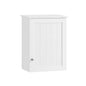 SoBuy BZR19-W Armadio sospeso con anta Armadietto da parete Bagno Armadio sospeso Armadio da cucina Armadio medicinale Mobili da bagno BHT Circa: 40x52x23 cm