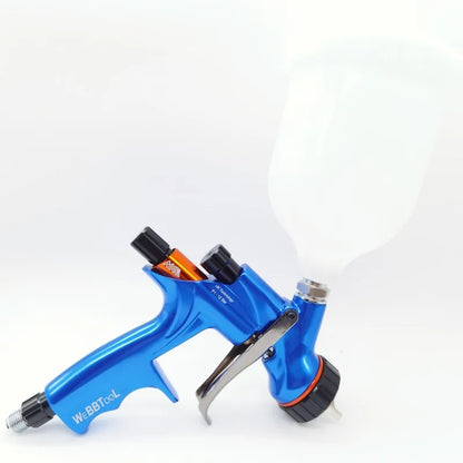 Pistola a spruzzo NVE pistola a spruzzo ad aria con ugello in acciaio inossidabile da 1.3mm per vernice a spruzzo per auto pistola a spruzzo con vernice a base d'acqua aerografo