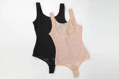 Perizoma in rete Body Shapewear Donna Nuovo Shaper per tutto il corpo Vita sottile Tummy Control Intimo Pancia piatta Corsetto sottoseno