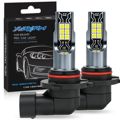 Fari Fendinebbia LED XSTORM H11 Canbus H4 H7 9005 9006, Luci LED per Auto 80W 30000LM HB3 HB4, Lampadine LED 6000k Luce Bianca