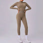 Tuta da donna Set da yoga Tuta intera Pagliaccetti femminili Abbigliamento da yoga ad asciugatura rapida Tute da allenamento Tuta sportiva a maniche lunghe