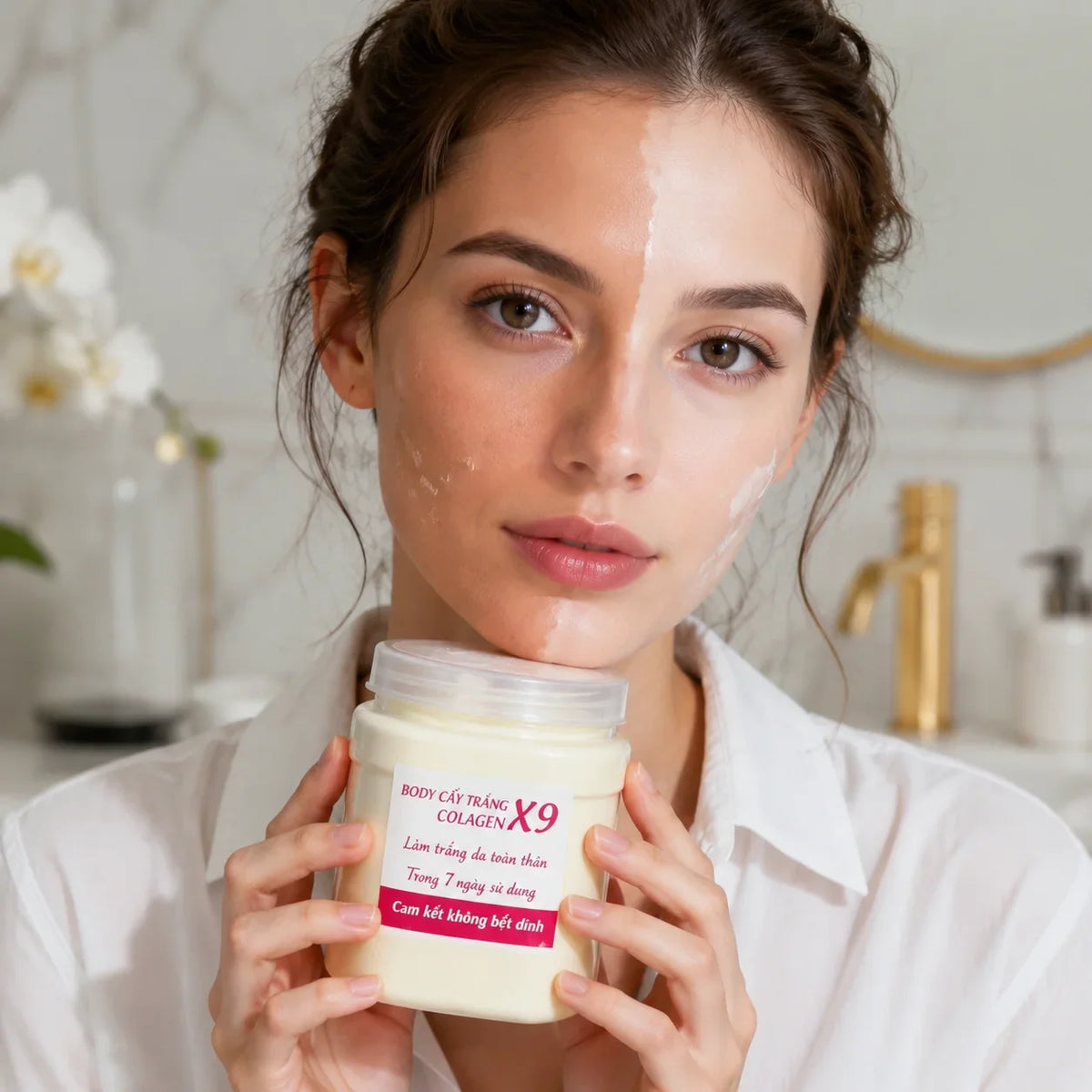 2026 NUOVA Lozione Corpo Idratante al Collagene X9, Formula Leggera Non Grassa e Senza Oli, Crema Rivitalizzante e Nutriente per la Cura della Pelle del Corpo