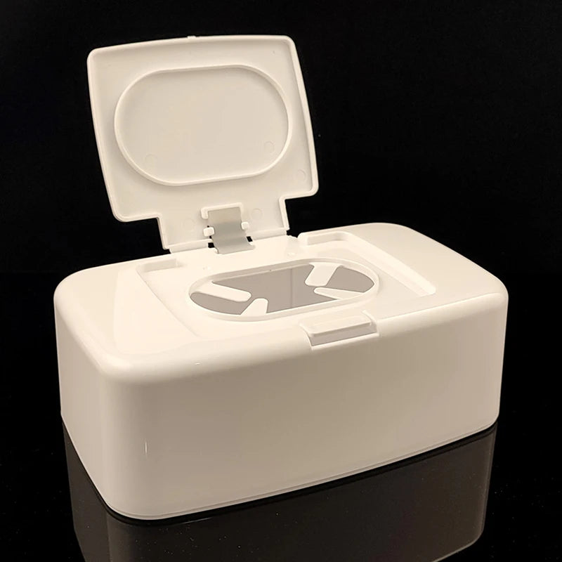 Scatola per fazzoletti bagnati Dispenser per salviette portatili Scatola portaoggetti per tovaglioli Contenitore per auto Home Office