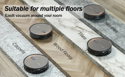 Robot Aspirapolvere Arnagar S9 con Svuotamento Automatico, Raccolta Polvere, Funzione Lavapavimenti, 8000Pa, 4800mAh, Basso Rumore, Controllo tramite APP per la Pulizia Domestica