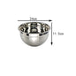 Ciotole per miscelazione in acciaio inossidabile (set da 7) Set di ciotole per insalata di frutta Set di ciotole per riporre utensili da cucina da cucina 18/20/22/24/26/28/30 cm