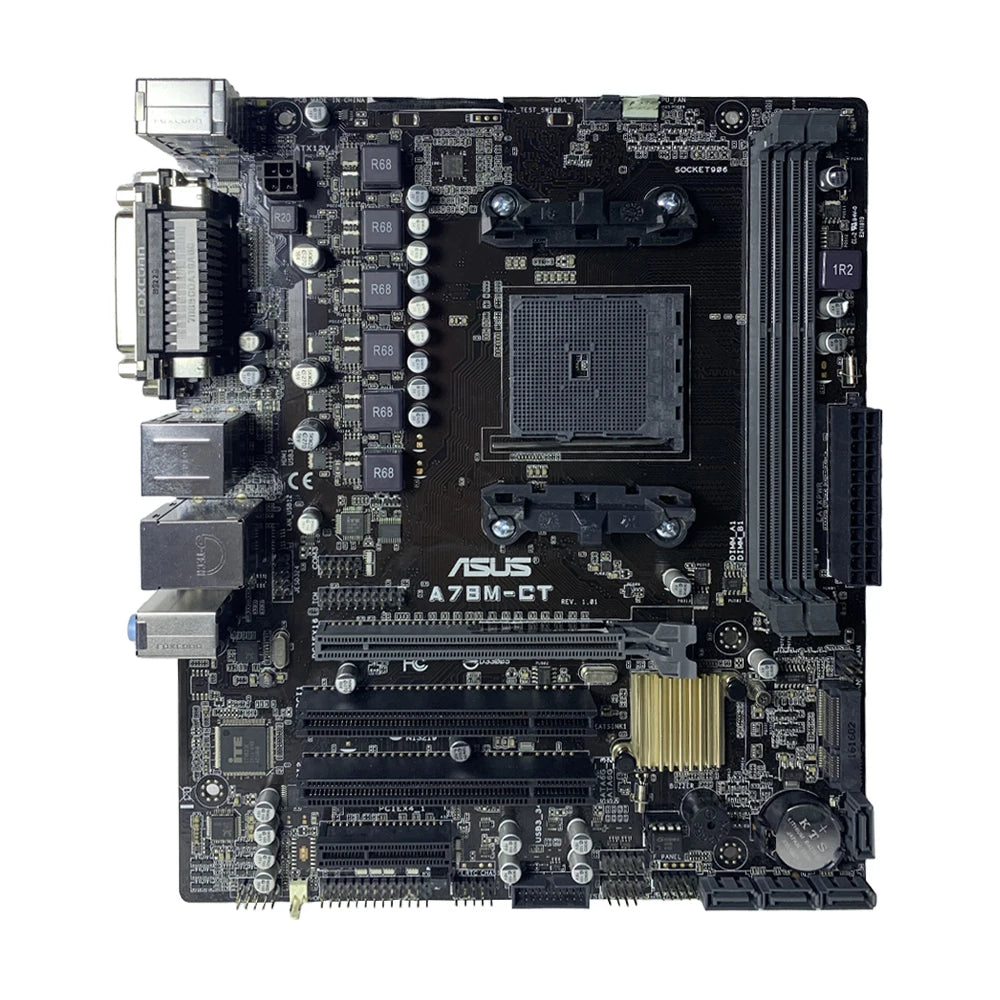 Scheda madre ASUS A78M-CT M-ATX AMD A78 Chipset FM2+/FM2 DDR3 32GB SATA3 DVI-D VGA per AMD Athlon X4/A series