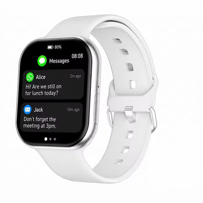 Nuovo Smartwatch iOS Serie 11, Display AMOLED Ultra HD, Cardiofrequenzimetro, GPS, Impermeabile IP68, Fitness, Chiamate Wireless, Braccialetto Originale