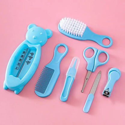 Set di 13 Pezzi per la Cura del Bambino, Kit Portatile per Toelettatura e Cura delle Unghie