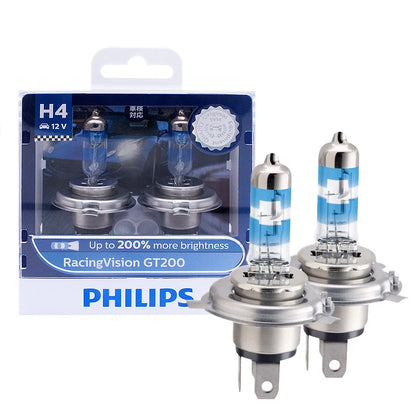 Philips H7 H4 12V 55W Faro alogeno Fino al 150% 200% Altro luminosità Lampadine originali per auto