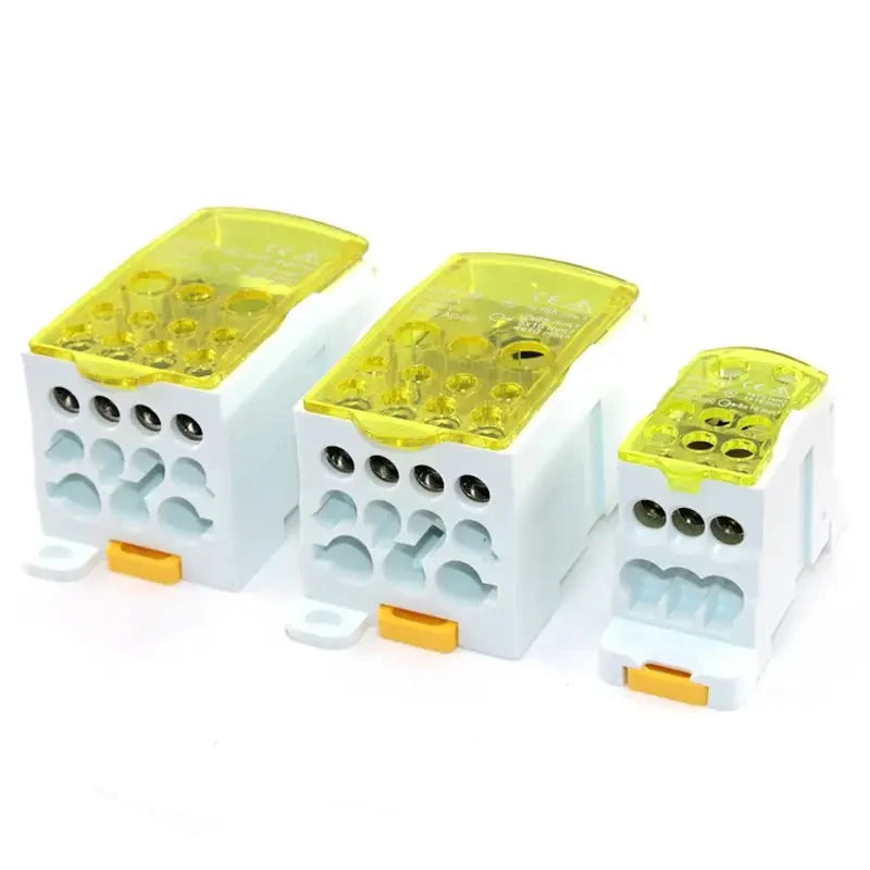 Elettrico Split Morsettiera su Guida Din Scatola di Giunzione Cavo di Alimentazione Connettore Elettrico UKK80A 125A 160A 250A 400A 500A