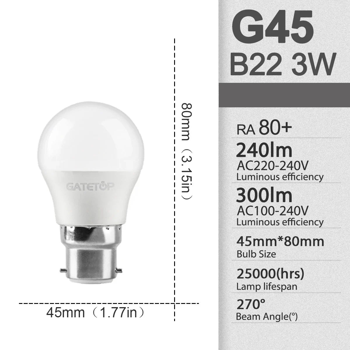 10 Pezzi Lampadine LED E27 B22 da 24W 20W 18W 15W 12W 10W 3W, AC 220V 110V 3000K 6000K, Lampada per Soggiorno e Casa