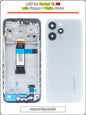 Display LCD da 6,79 pollici per Redmi 12 4G, gruppo di ricambio digitalizzatore touchscreen per Redmi 12 4G 23053RN02A 23053RN02Y