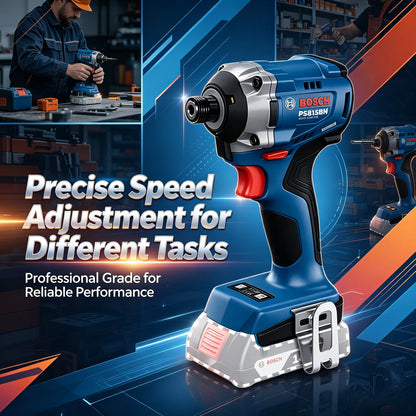 Bosch Professional GDR 18V-215 Avvitatore a Impulsi Cordless Brushless 18V, 215Nm di Coppia Elevata