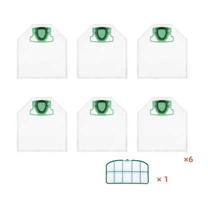 Sacchetti per Aspirapolvere Compatibili con Vorwerk Kobold VK200 FP200, Sacchetti Premium Adatti per Vorwerk Kobold VK 200 FP 200