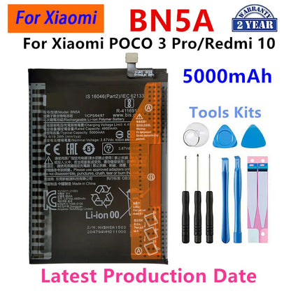 Batteria BP42 BN62 BM4X BN59 BN5A per Xiaomi POCO Mi 3 pro Xiaomi 10/Mi 11 Lite 10S / Note 9 10 9T 4G Pro Note 10 10S.