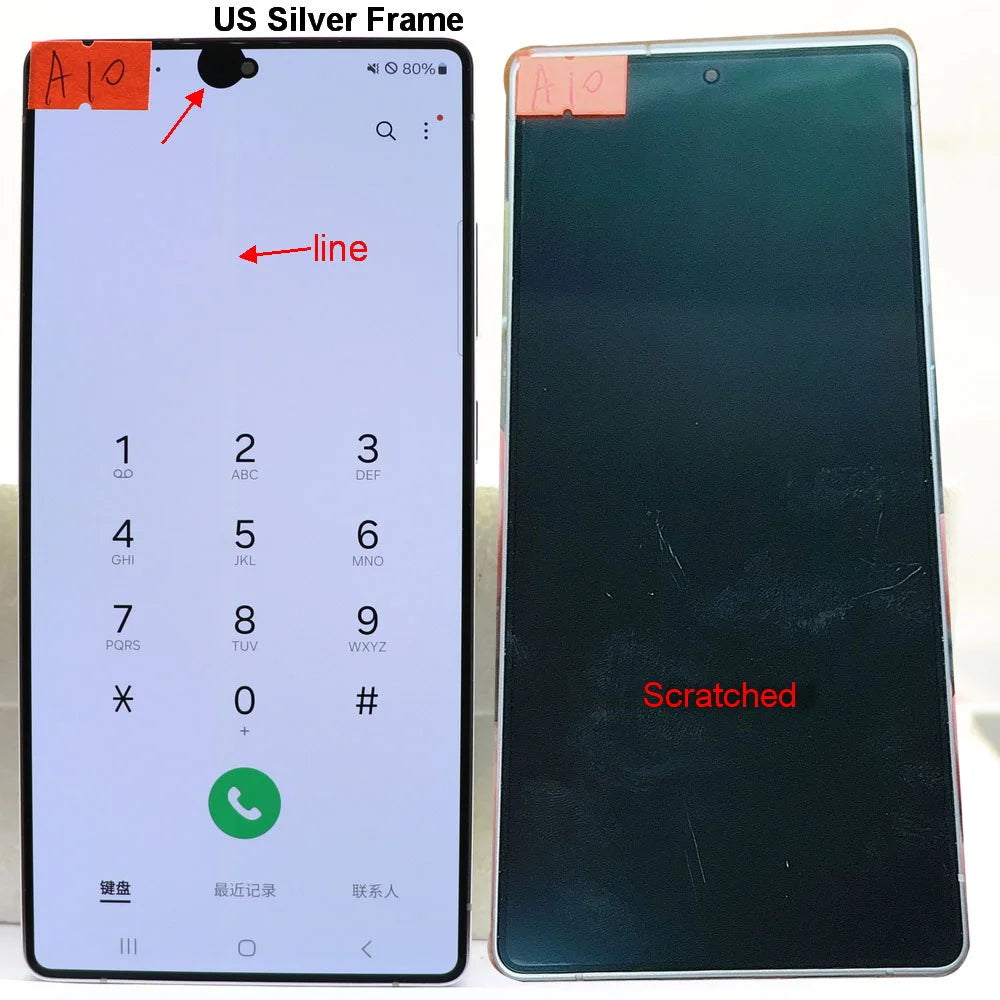 Display SUPER AMOLED S25 Ultra con Difetti per Samsung Galaxy S25 Ultra S938 SM-S938B S938U, Gruppo Schermo LCD e Touch Screen