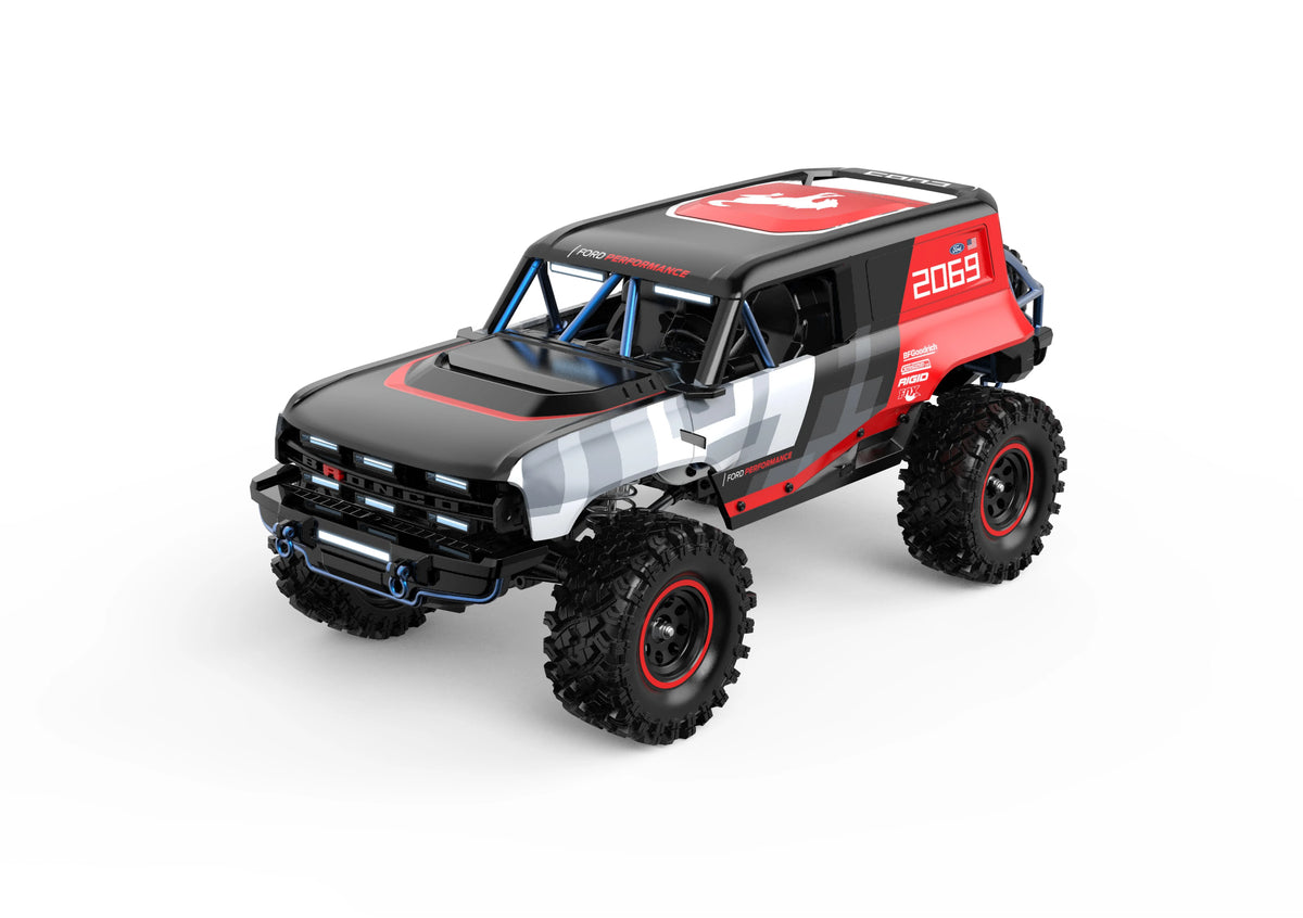 MJX HYPER GO 1/18 H18P Ford Mustang Auto RC Giocattolo con Motore Elettrico Brushless 4WD Veicolo Fuoristrada da Arrampicata Modello di Simulazione Giocattolo