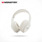 Cuffie Bluetooth 6.0 Monster N21 con Doppia Modalità EQ, Auricolari Stereo Immersivi, Pieghevoli Over-Ear, con Microfono, Cablate/Wireless