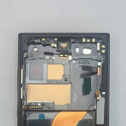 Display LCD Super AMOLED da 6,8 Pollici per Samsung Galaxy S23 Ultra S918, Schermo Touch con Digitalizzatore, Supporto per Impronte Digitali e S-Pen