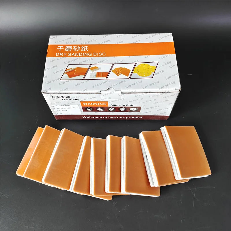 Set di carta vetrata in spugna 75x100mm, grana 400-3000, tamponi per lucidatura a umido/secco, abrasivo per rifinitura dei metalli automobilistici per superfici lisce
