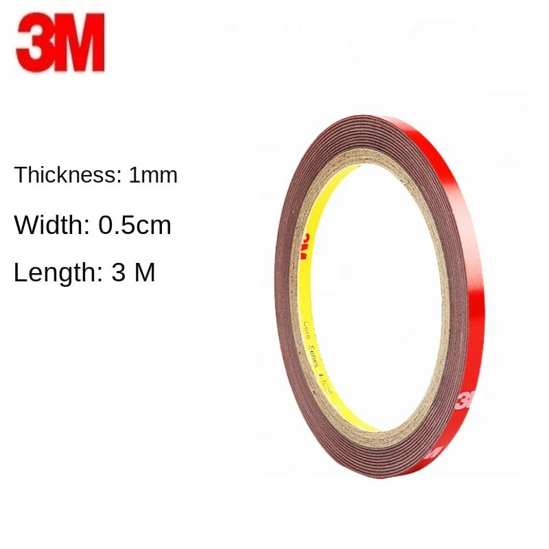 3M VHB Forte biadesivo adesivo 3M 4229P 5-50mm Nastro adesivo in schiuma senza traccia impermeabile per auto casa interna ad alta temperatura