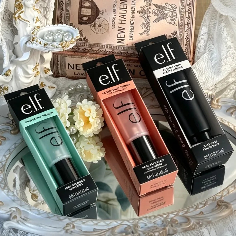 Ultimo Modello di Primer Verde Multi-effetto Elf Brand, Essenza Liquida Illuminante e Idratante, Cosmetico in Polvere Libera