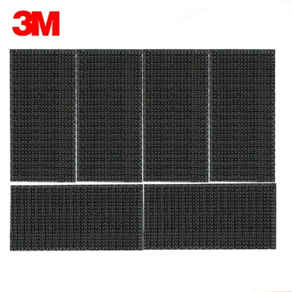 Nastro Biadesivo 3M Dual Lock, Chiusura Richiudibile a Fungo, Nastro Adesivo Nero Trasparente, Forte e Durevole 3550