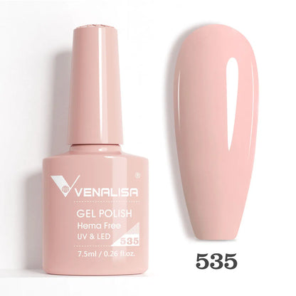 VENALISA Smalto gel per unghie da 7,5 ml Sparkle Glitter Diamante Brillante Colori estivi Semi permanente Soak off Vernice gel per unghie UV LED