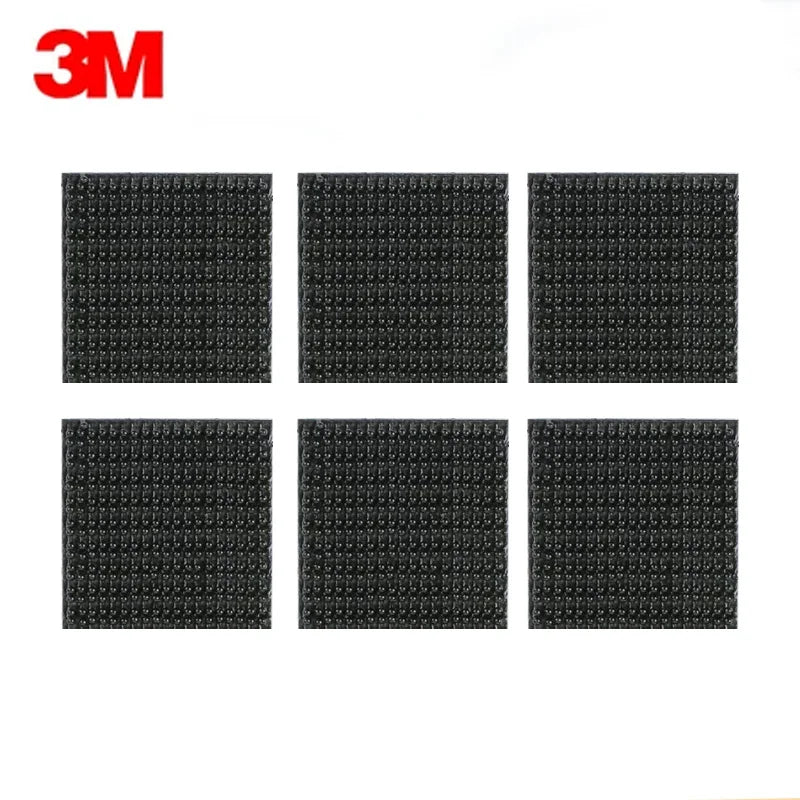 Nastro Biadesivo 3M Dual Lock, Chiusura Richiudibile a Fungo, Nastro Adesivo Nero Trasparente, Forte e Durevole 3550