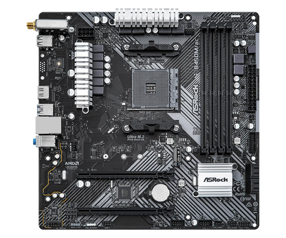 Scheda Madre ASRock B450M B450M/ac R2.0 Socket AM4 Ryzen 5 5600G 5300G 5700 3900 1500 CPU DDR4 128GB Micro ATX M.2