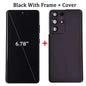 Display LCD AMOLED G998 per Samsung S21 Ultra 5G G998U, Schermo Touch con Digitalizzatore per Samsung S21 Ultra G998B con Cornice
