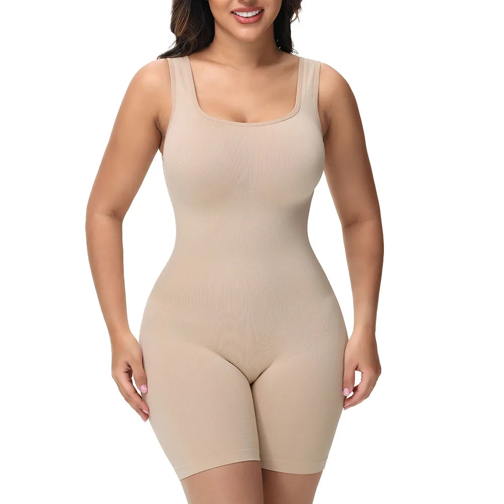 Pantaloncini con cinturino largo Body Shaper Body da donna Controllo della pancia Comodo abito modellante Intimo da donna con controllo completo del corpo Novità