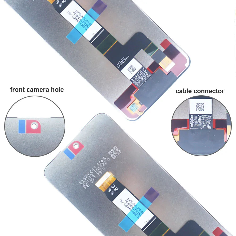 Display LCD da 6,79 pollici per Redmi 12 4G, gruppo di ricambio digitalizzatore touchscreen per Redmi 12 4G 23053RN02A 23053RN02Y