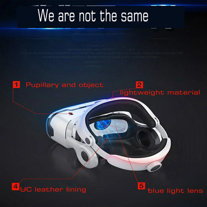 Shinecon occhiali VR per realtà virtuale cuffie 3D dispositivo Viar lenti per casco intelligente occhiali per cuffie per Smartphone cellulare