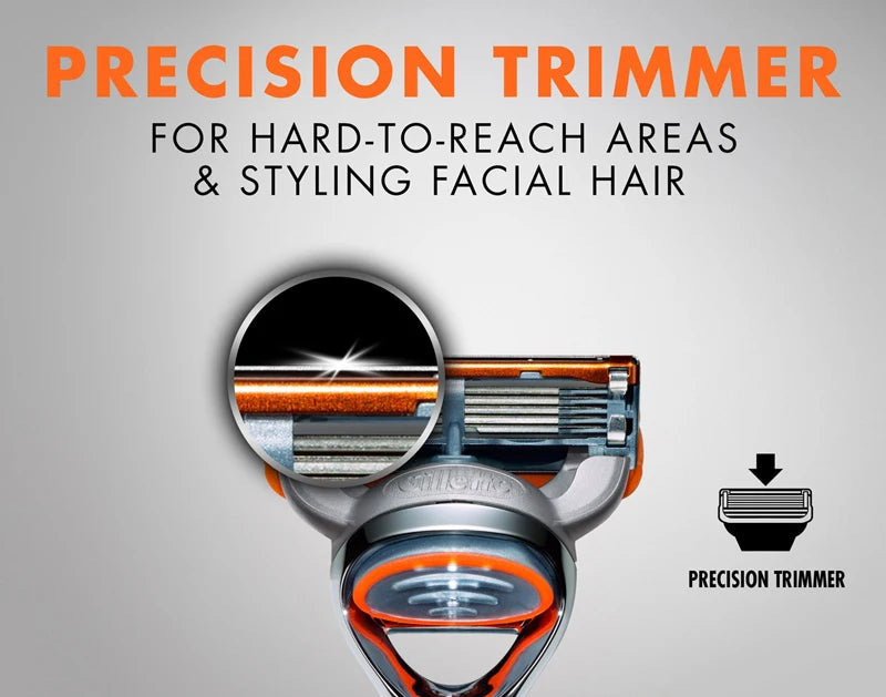 Lame di ricambio Gillette Fusion 5 lame di rasoio per rasoi bagnati da uomo