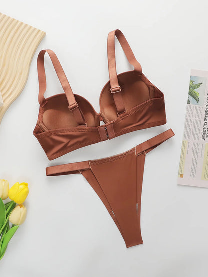 L'ispessimento sexy con stampa leopardata più venduto    Reggiseni push up push up push up in due pezzi con ferretto  set lingerie per donna B2051