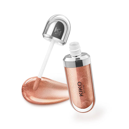 KIKO Milano 3D Hydra Lip Gloss, il rossetto volumizzante che ha fatto il giro del web, trasparente, non si trasferisce, offre un effetto lucido e un aspetto a specchio, ideale per un trucco naturale e un look nude.
