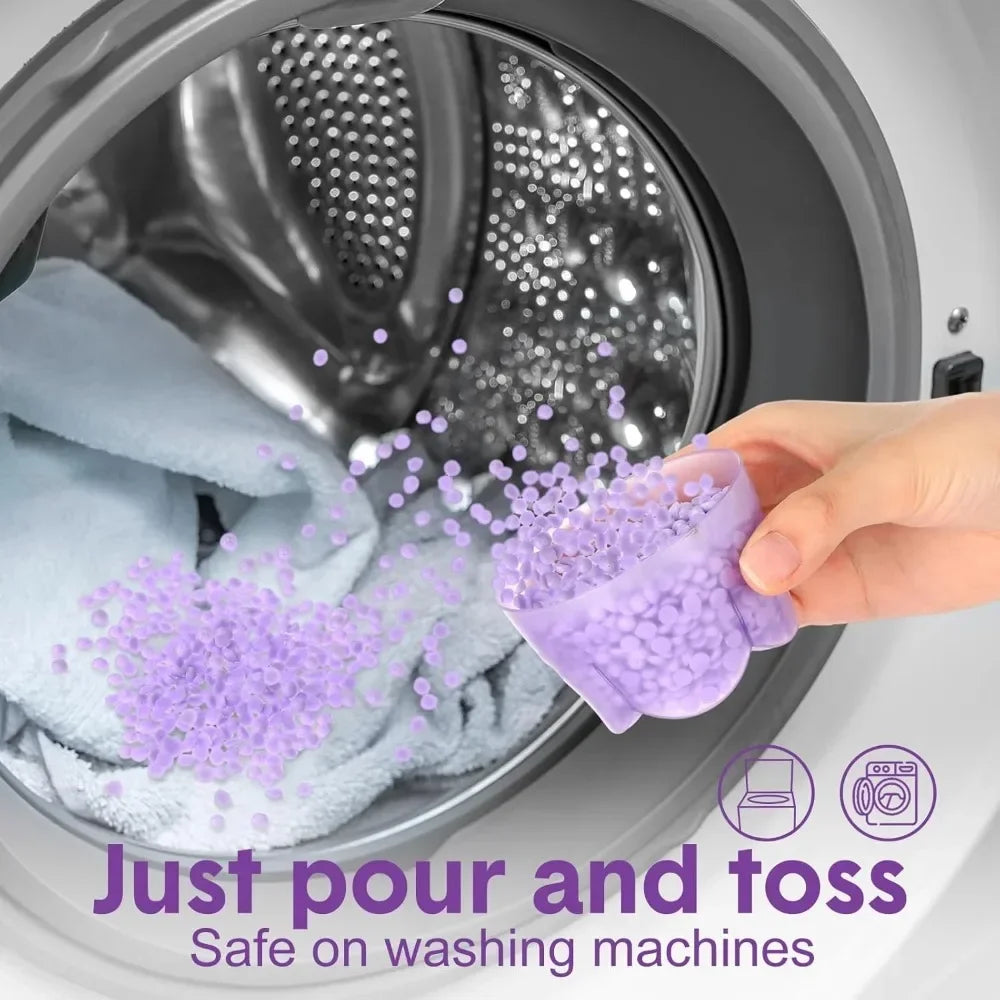 Abbigliamento protettivo profumato con perle profumate, perle booster per il bucato, booster per il bucato, lavanda, cocco, camera di asciugatura, disinfettante