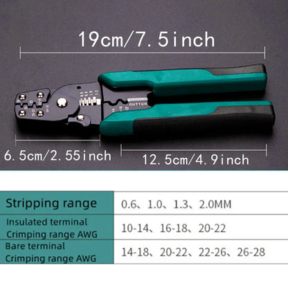Terminale a crimpare in scatola, connettore elettrico, a forma di U/O, terminazione di giunzione 2,8/4,8/6,3 mm, connettore cavo, pinze di terminazione cavo