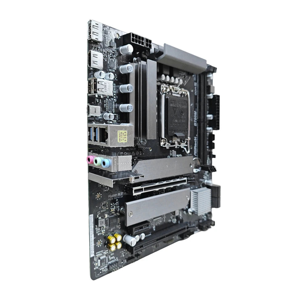 Scheda Madre ASRock B760M Intel B760 LGA 1700 DDR5 Micro ATX M.2 Supporto per CPU Core I5-13600 Core I9-13900 Core I7-13700T I3-12100