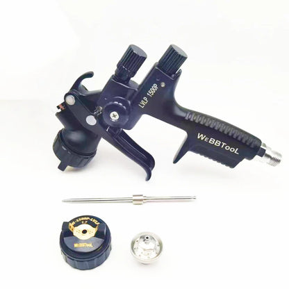 LVLP 1500P Pro Pistola a spruzzo per vernice di alta qualità Strumento di spruzzo per auto Pistola a spruzzo ad aria Ugello da 1,3/1,7 mm Pistola a spruzzo professionale